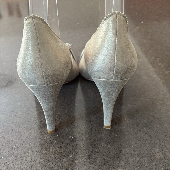 Pedro Garcia Peep Toe Heels 38.5 - Picture 6 of 14